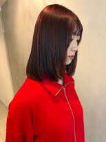 リアン(Lien)&nbsp;透明感カラー/ブラウンレッド/丸みロング