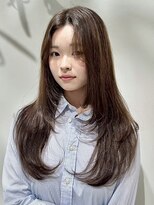 シーク 八王子(CHIC) 前髪なしレイヤーカット 韓国ヘア【八王子】