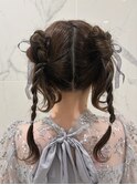 ツインヘアアレンジ