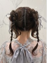 クララ ヒロシマ(CLALA Hiroshima) ツインヘアアレンジ