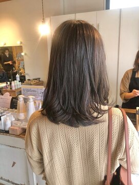 ウルア 三鷹店(ULUA) アッシュブラウン 髪質改善トリートメント