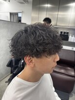 グルーマーズトウキョウ(GROOMER/S TOKYO)&nbsp;men's/パーマ/波巻きツイストスパイラル/神保町/スペインカール