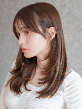 オーブ ヘアー シュマン 川口店(AUBE HAIR chemin by EEM)の写真/スタイルの決め手は顔まわり!一人一人に合わせた好印象な顔周りの似合わせカットは【AUBE HAIR】へ☆