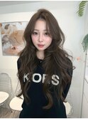 髪質改善レイヤーカットブリーチなしダブルカラー
