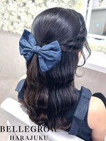 ベルグロー 原宿(BELLEGROW)&nbsp;きれいめねじりはーふあっぷ