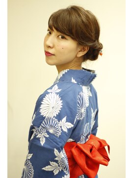 セルカヘアー(CERCA HAIR) 《cerca hair》夏はやっぱり！浴衣着付け+ヘアセット