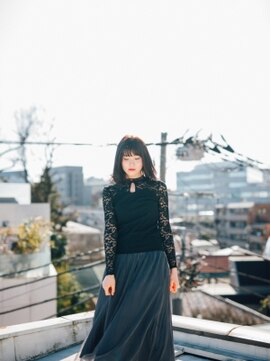 エマージュ 蒲田(Emerge) 暗髪グレージュボブ