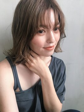 フィルムス 田町芝浦(FILMS) くすみベージュ/ショート/前髪/レイヤー/髪質改善/縮毛矯正/田町