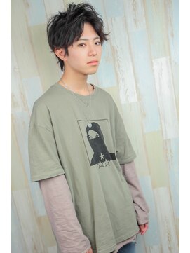 アクティフ(actif) ツーブロックフェザーマッシュ