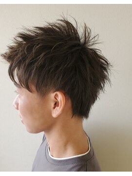 スタイル 成城学園前(STYLE) メンズショートカット ショートレイヤー ツブーロック