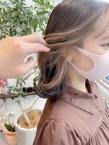 Goofy銀座/渋谷トモヒロのインナーカラー/フェイスフレーミング