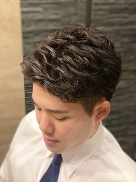 プレミアムバーバー 目黒店(PREMIUM BARBER produce by HIRO GINZA) ナチュラルモテヘアスタイル
