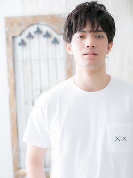 トニーアンドガイ メン 与野駅前店(TONI&GUY MEN) ラフなニュアンスパーマ☆くせ毛束感ショートa