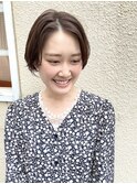 春の女子感ショート。