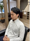 メンズアップバングスタイル