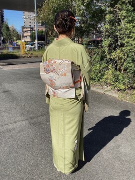 ナカオコアフュール(NAKAO COIFFURE) 留袖　和服着付　20代30代