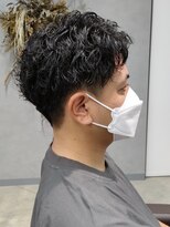 リット×ベリエ(Lit.×belier)&nbsp;ツイストスパイラルパーマ波巻きスパイラルパーマツーブロック