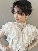 【PARK】ランダムスパイラルパーマ×マニッシュショート