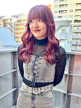 チュダック(ChuDuck) 【◎甘くてカワイイ◎】韓国風《チェリーレッド》ケアブリーチ