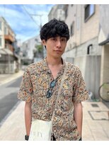 ムード 立川(MHOOD)&nbsp;立川/メンズ/メンズカット/波巻きパーマ/センター