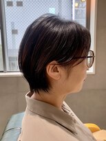 アーツ 茅ヶ崎(arts)&nbsp;ショートカット20代30代40代前髪あり面長丸顔ショートボブ