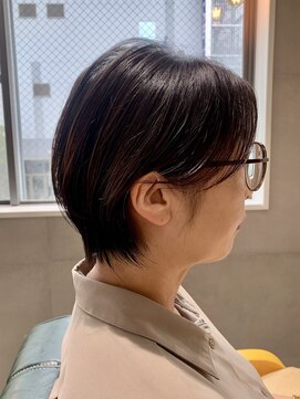 アーツ 茅ヶ崎(arts) ショートカット20代30代40代前髪あり面長丸顔ショートボブ