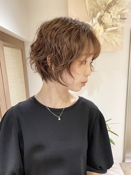 クーナバイトマト 横浜(Cuna by TOMTO) 【YUYA】ショートパーマ_パーマショート_横浜パーマ