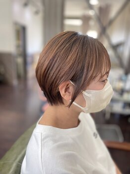 ヘアーメイクフィリックス 学園店(HAIR MAKE FELIX)の写真/技術力の差が出るショートこそHAIR MAKE FELIXにお任せ！360度どこから見ても美しいフォルムの虜に…♪