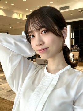 アフロート ルヴア(AFLOAT RUVUA) AFLOAT RUVUA【伊藤 潤】顔まわりカット/前髪カット