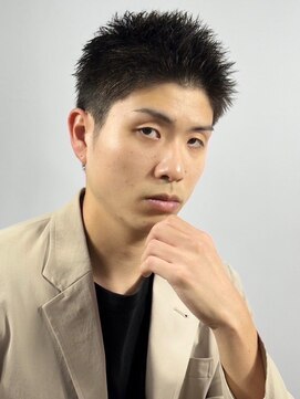 プレミアムバーバー 表参道店(PREMIUM BARBER produce by HIRO GINZA) スパイキーショート