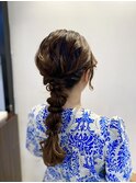 編み下ろしスタイル(^^)
