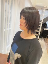 ベルバイヘアスイッチ(by hairswitch)&nbsp;ウルフボブ　ダークグレージュ