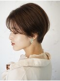 小顔似合わせ☆フェザーショートヘア/髪質改善/20代～50代