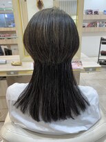 アッシュ 仙川店(Ash)&nbsp;クラゲヘアー姫カットレイヤー前下がりボブウルフハイレイヤー