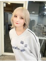 ドットハリス(.Hallis)&nbsp;ブロンドカラー/エクステ/髪質改善