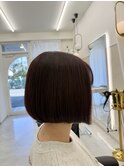 ワンレングスボブ