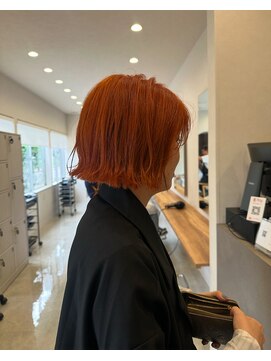 イロ(iro) オレンジブラウン/ボブ