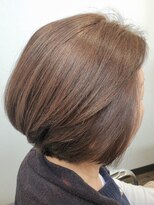 トゥルートラスト アン 下石田店(True Trust un)&nbsp;ブリーチなしカラー小顔大人可愛いナチュラルブラウン