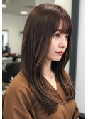 レイヤーカット/韓国レイヤー/前髪カット/顔周りカット/髪質改善