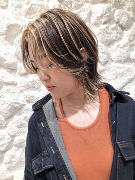 モアナ バイ ヘッドライト 宜野湾店(Moana by HEADLIGHT) Moana【宜野湾】#ハイライトカラー#ウルフヘア#20代30代40代50代