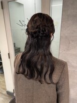 ハイル(KHAIR)&nbsp;ハーフアップアレンジ♪