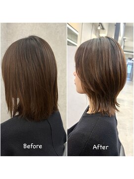 ヘアサロン ドットプラス 町田店(dot. plus) レイヤーボブ【フジタアヤコ】ボブ/町田