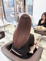 ウィル 西宮店(WiLL)&nbsp;【ブリーチなしボルドーカラー】