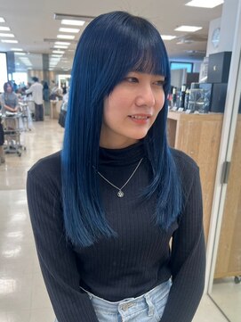 シャルムバイケンジ(Charm.by KENJE) ブリーチ/ブリーチカラー/ブルーカラー/ダブルカラー/銀座