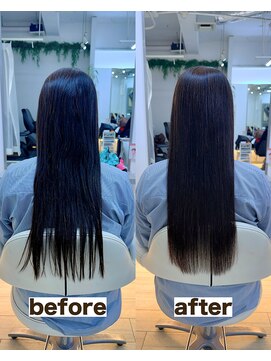 ルスリー 田園調布店(Lsurii) 田園調布髪質改善｜純度100％トリートメント＋カット＋縮毛矯正