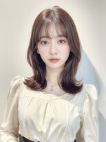 レイラバイアフロート 吉祥寺(Lila by afloat)&nbsp;レイヤーカット／顔まわり／ミディアムレイヤー/ハッシュカット