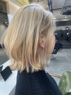 リンク(Lin9) ブリーチ/ベージュ/ダブルカラー