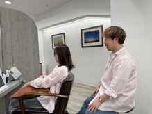 丁寧なカウンセリングでプロの目でお客様の髪質や頭皮をしっかり見ていきます！