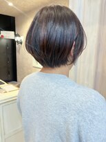 キャアリー(Caary)&nbsp;福山人気ツヤツヤ赤みブラウン美シルエット小顔ショート骨格補正