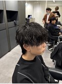 伏見駅/伏見/メンズ/メンズパーマ/men'sパーマ/フェザーパーマ